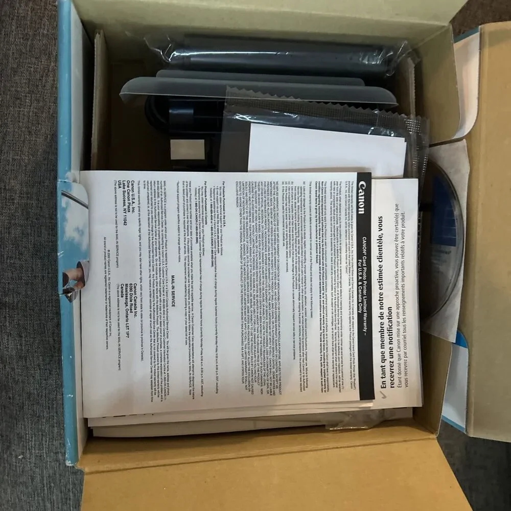 Canon Selphy CP510 Compact Photo Printer  4 x 6 Photos Open Box Unused